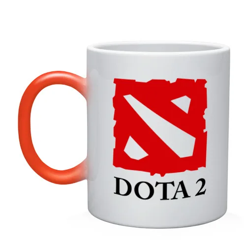 Кружка хамелеон Logo Dota 2 | Дом и сад