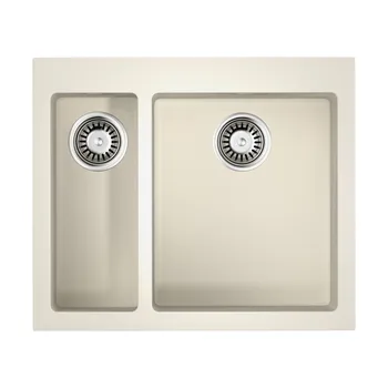 

Kitchen sink omoikiri Bosen 59-2-wh tetogranit/White