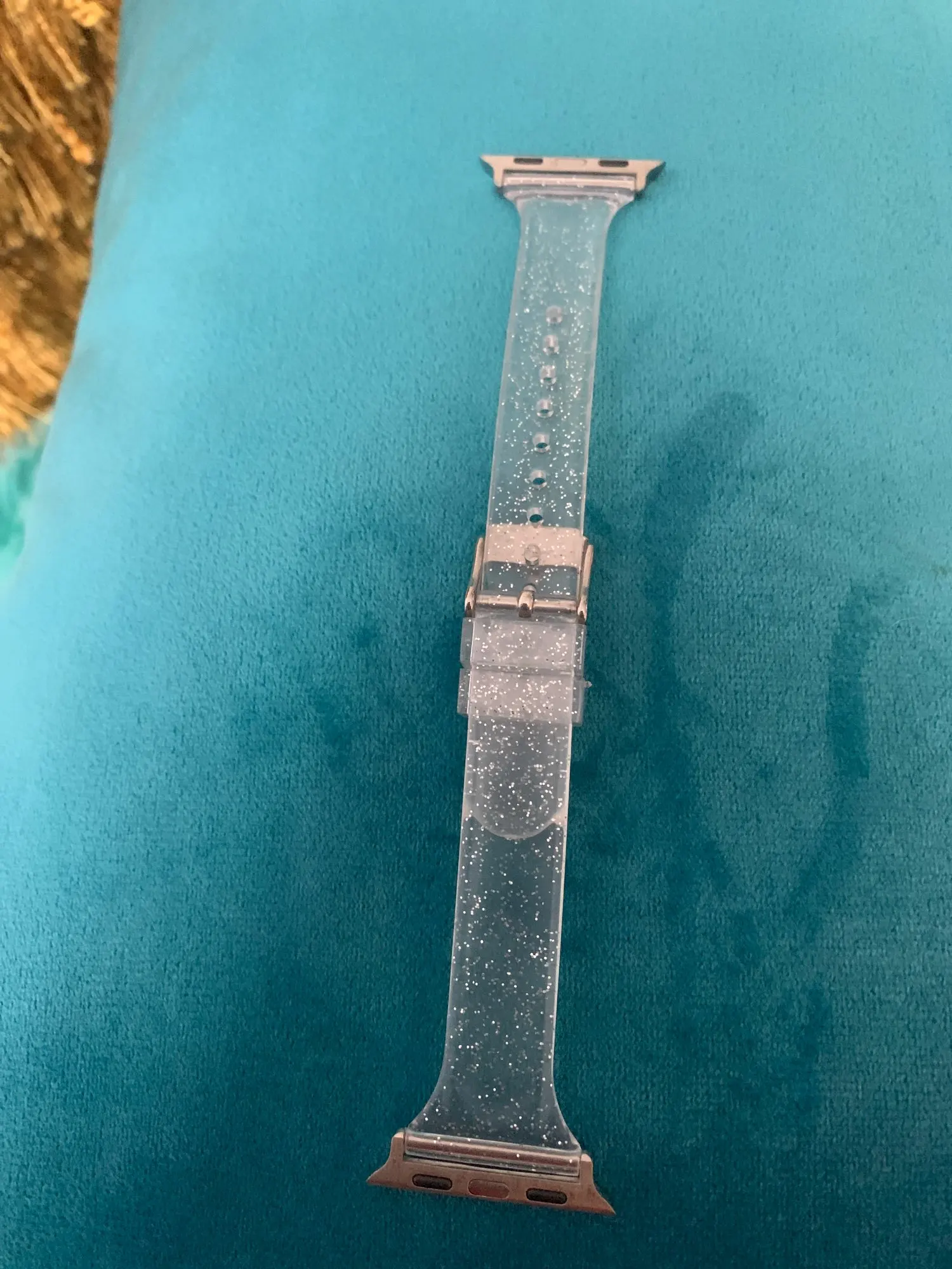 Glittery Silicon Apple Watch Bands Trendystraps
