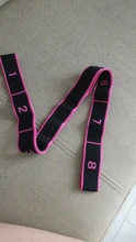 Banda elástica de látex y poliéster para yoga, cinta elástica, banda de estiramiento, bandas de resistencia, para gimnasio, para pilates, para baile latino