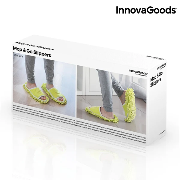 InnovaGoods тапочки Mop& Go