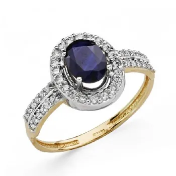 

GOLD RING FINE STONE