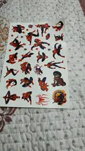 Spiderman Disney original tatuaje pegatinas al azar 1 Uds figura de acción de super Héroes de dibujos animados niños niñas de Navidad regalos de cumpleaños