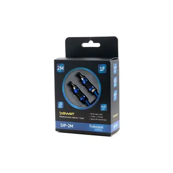 

ПРОВОД СОЕДИНИТЕЛЬНЫЙ SWAT SIP-2M RCA-РАЗВЕТВИТЕЛЬ 1МАМА-2ПАПА