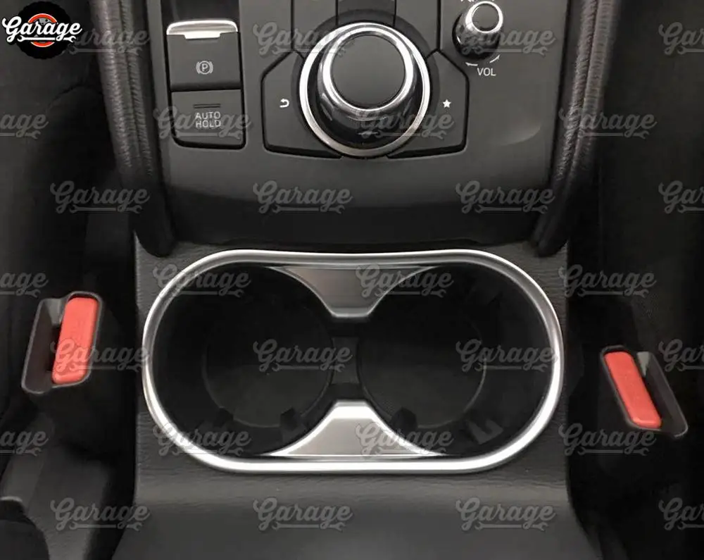 Накладка на подстаканник для Mazda CX-5- из нержавеющей стали 1 комплект/1 шт. украшение для автомобиля
