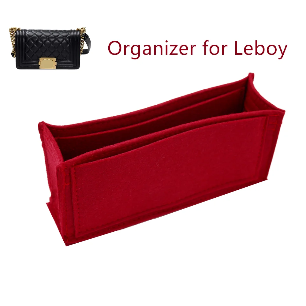 Fits for Leboy Insert Bag Organizer Makeup Handbag Organizer