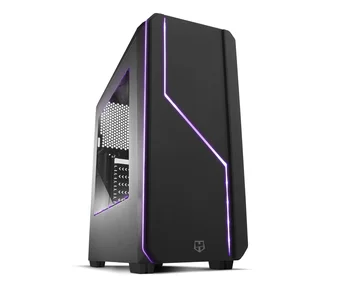 

Computer case Desktop PC Mid Tower Hummer MC Black Gaming - NOX