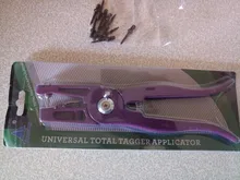 Tag-Mounting Pliers-Free Farm Cattle Sheep Animal Identification Ear Pig 10pcs Spare-Pin