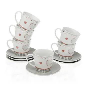 

Piece Coffee Cup Set Kamira Porcelain (12 Pieces)