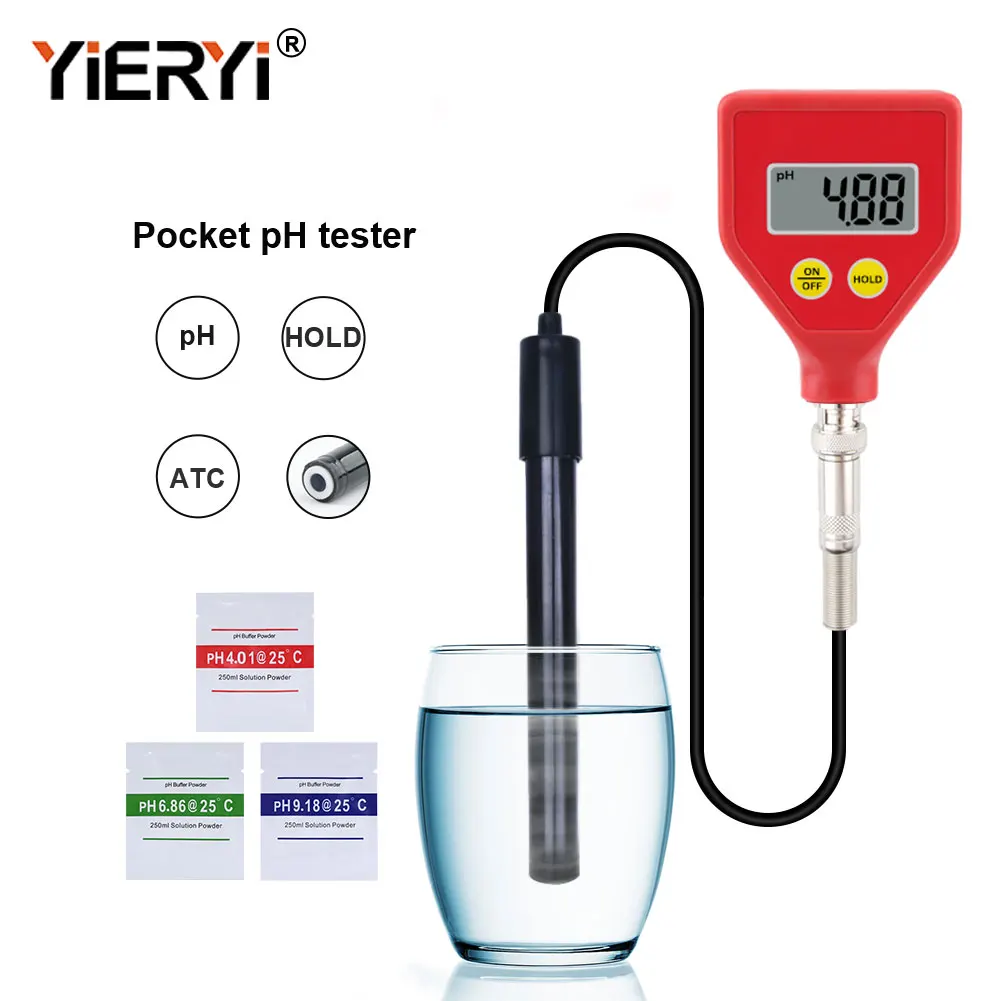 acidez ph tester medidor solo para 02