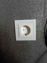 Power-Socket Glass-Panel Livolo Eu Wall Standard White 16A Crystal AC No 110--250v No-Logo