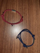 Pulsera de imán para calor para parejas, Brazalete ajustable hecho a mano, a juego, de amor infinito, color rojo de la suerte, regalo, 2021
