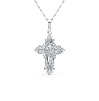 

Gold pendant with cubic zirconia sunlight