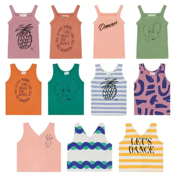

BC Pre-sale Summer 2020 Children's Vest Kids Crop Tops Camisole for Baby Baby Girls Summer Tops