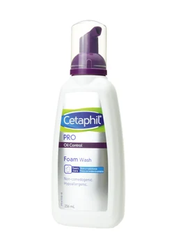 

Cetaphil oil control cleansing foam 236 ml removes excess fat, controls skin shine