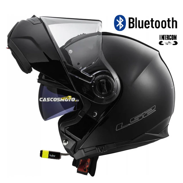 Bluetooth Casco De Moto Modular Con Intercomunicador Integrado