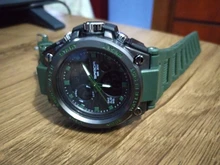 SANDA- Reloj deportivo digital negro para hombre, reloj masculino de pulsera con led, resistente al agua hasta 3atm, militar