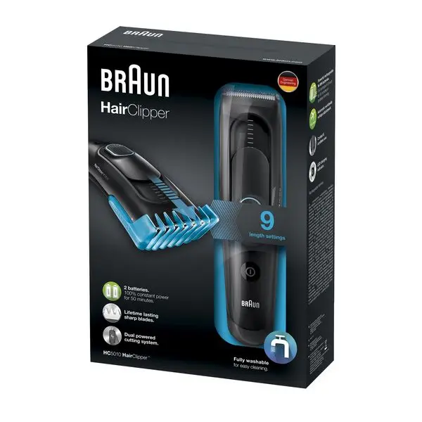 Машинки для стрижки волос Braun HC5010 40 мин