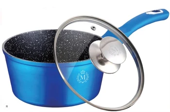 

Bucket with marble coating meisterklasse mk-1046 blue Mar 18 cm. 1,8 l