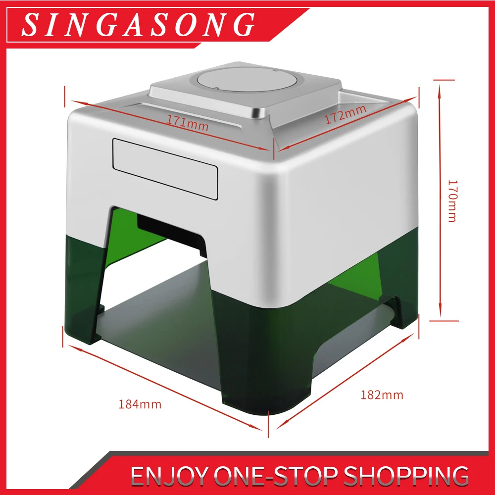 

CNC laser engraving machine portable bluetooth connection App control software 2500m laser engraving wood/leather/cloth