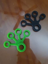 Expansor de mano de silicona para entrenamiento con los dedos, bandas de resistencia para fuerza, ejercicio de muñeca, Fitness, 1 Uds.