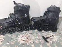 RS6-patines en línea profesionales para adultos, zapatos de patinaje sobre ruedas para adultos, deslizantes, patines de talla 35-46, zapatillas de SEBA