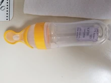 Botella de alimentación de bebé seguro de 90ML, cuchara de alimentación de silicona para niño pequeño, botella de leche, alimentador de entrenamiento para bebé, suplemento alimenticio