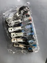 Pinza de acero duradero para reparación de clarinete, 6 uds., herramientas de Clip para flauta, clarinete, instrumentos musicales de viento de madera