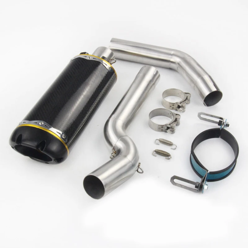 US $27.64 Motorcycle Slip on CBR600RR Exhaust System Muffler Escape Modified Connect Link Tube Pipe for Honda CBR600RR 20052019