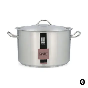 

Casserole with lid Quid Professional Koncept Stainless steel 18/10