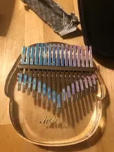 Kalimba-Escala de 17 teclas, pegatinas de percusión, accesorios para Kit de instrumentos musicales para principiantes