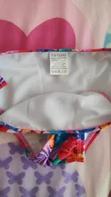 Bañador estampado para niñas de 2 a 16 años, conjunto de bikini para niños, con volantes, para la playa