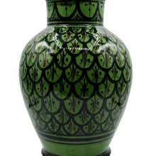 Ваза берберская керамическая Терракотовая Марокканская Восточная Этническая 2907190925