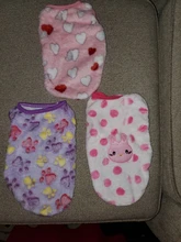 Puppy-Vest-Clothing Dog-Coat French Bulldog Pawstrip Fleece Chihuahua Winter Cotton Warm