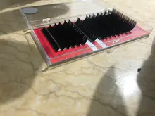 CRLASHEY-extensiones de pestañas de visón falso, 17 filas, maquillaje para pestañas individuales, profesional, suave, Natural