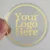 100pcs/Lot Personalized Custom Logo Stickers Clear Transparent Gold Foil Silver Business Logo Stickers Wedding Stickers 19