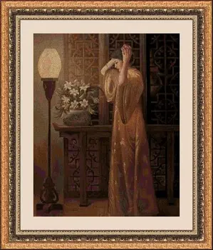 

CROSS STITCH KIT PANDATHREAD CULTURE ASIATICA 30982