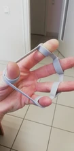 Pinza de mano de silicona expansor de dedo, ejercitador de fuerza de muñeca, bandas de resistencia del deportista para Fitness