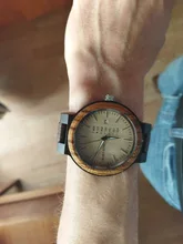 BOBO BIRD-reloj analógico de madera para hombre, accesorio de pulsera resistente al agua con indicador de fecha y calendario, complemento masculino de marca de lujo con diseño moderno e informal, perfecto para regalo