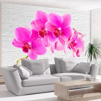

Wall mural-excitation pink-100x70 cm