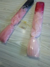 Dream Like Jumbo-extensiones de pelo sintético Kanekalone, fibra resistente al calor, 24 pulgadas, puro/Color degradado pelo trenzado sintético, venta al por mayor