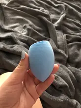 Puff en polvo cosmético para mujer, base de maquillaje esponja, belleza, herramientas y accesorios, forma de mezcla de gotas de agua, 1 ud.