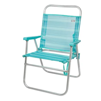 

Folding Chair fixed aluminum Aktive Beach 56x50x88 cm-Mediterranean