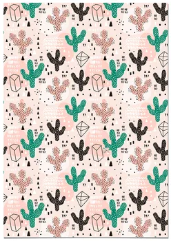 

Big Picture®Wallpaper Adhesive Cactus wall | Printed in high quality's Textile Vinyl | Easy installation and Cleaning