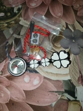 Clover-reloj colgante con Clip para enfermera, Accesorio luminoso de bolsillo para médico, enfermera, 4 colores, 1 Uds.