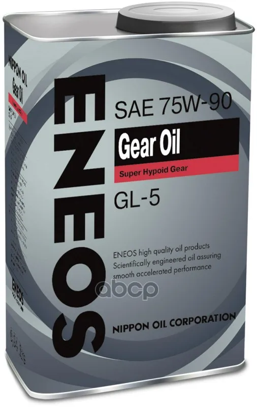 Масло Трансмиссионное Eneos Gear Gl-5 75w-90 0.94л Oil1366 ENEOS арт. oil1366