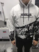 Sudaderas con capucha para hombre, ropa informal japonesa, Top y parte inferior, moda de costura, primavera y verano, novedad de 2021