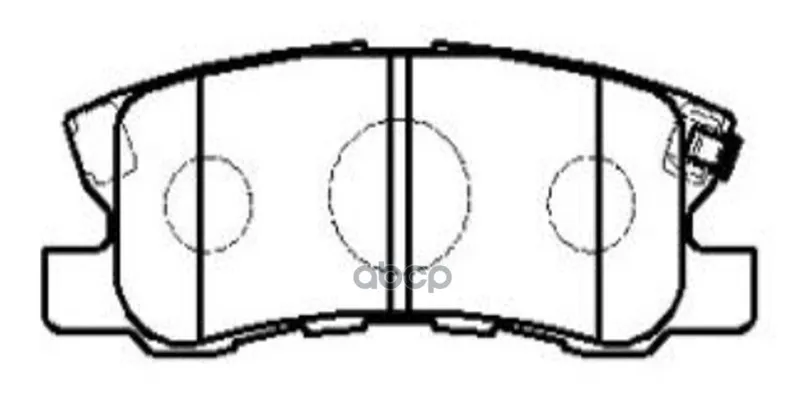 Колодки Тормозные Peugeot 4007/Mitsubishi Pajero Iii/Outlander 06 Задние Ctr Ckm10 Ctr арт. CKM10