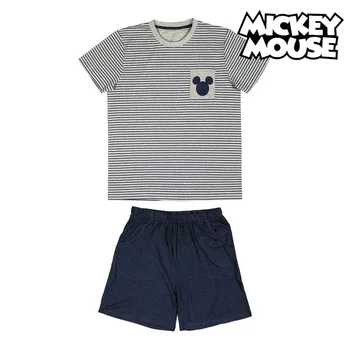 

Summer Pyjama Mickey Mouse Grey Adults
