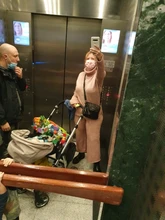 Women Tracksuit Pants Pullovers Sweater-Set Spring Wide-Legs Warm Turtleneck Autumn JXMYY